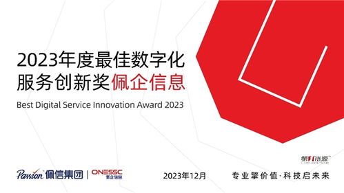 佩信集團(tuán)旗下佩企信息榮膺年度最佳數(shù)字化服務(wù)創(chuàng)新獎(jiǎng)，引領(lǐng)數(shù)字內(nèi)容制作新篇章